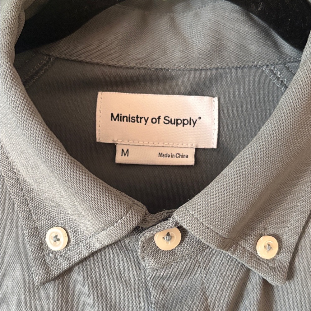 MoS Men's Apollo Raglan Sport Shirt - Picture 2 of 4
